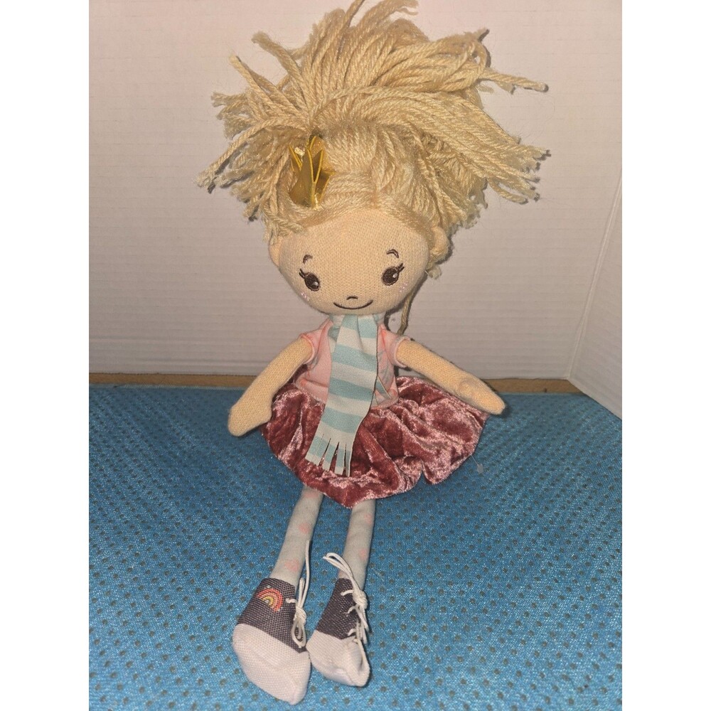 Hopscotch Lane Abby Knit Plush 0+ And Up Stuffed Animal Infant Toys Rag Doll